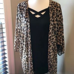 Leopard Kimono